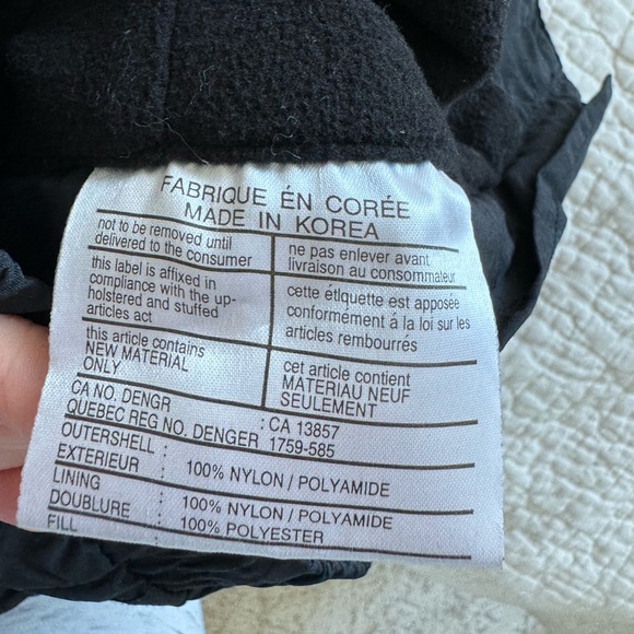 Coltech women’s Ski Snowboard Nylon black pants size 8 made in Korea - Picture 3 of 11